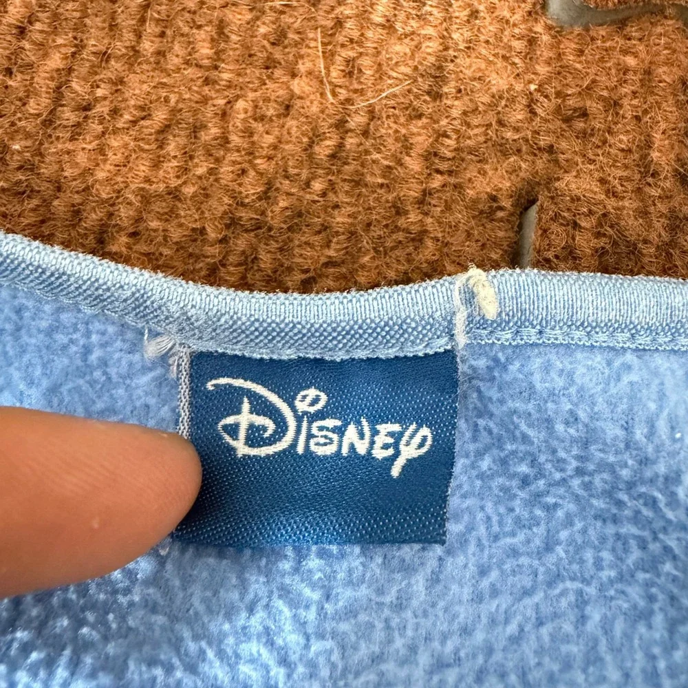 Disney Grumpy Since 1937 Blue Fleece Sweatshirt Snow White Dwarf Mens‎ XL A-